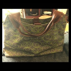 Orla Kiely shoulder tote purse